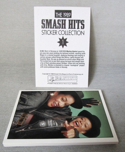 The 1989 smash hits sticker - the,