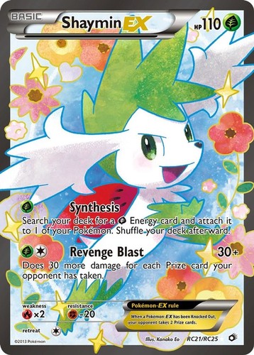 Shaymin rc21 rc25 - ex, rc21/rc25