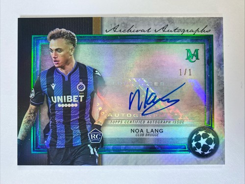 Noa lang 2020 topps - lang, museum