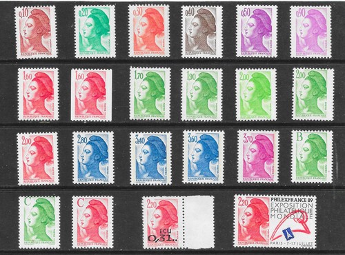 Francia 1982 collezione - 1982,