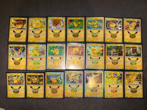 Pokémon lot 21 pikachu - lot,