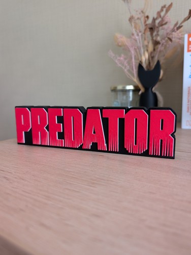 Logo predator enseigne - 3d,