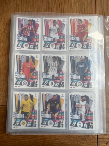 Carte collezione topps - collezione, match
