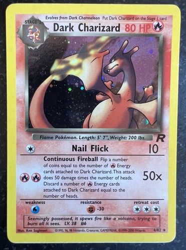 Dark charizard team - 21/82,