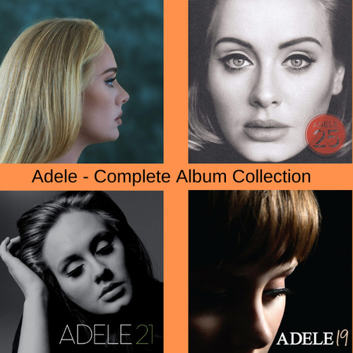 Adele album collection vinyl - collection,